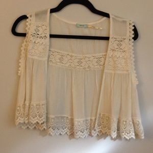 Lace vest